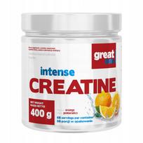 Kreatino monohidratas 400g apelsinų skonio milteliai
