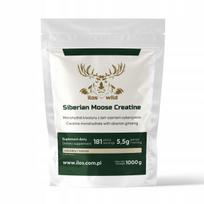 Kreatino monohidratas su Siberiniu ženšeniu 1kg ilos ELK STRENGTH 1000g