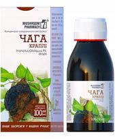 Skystas chaga grybo koncentratas Huba Brzozowa (Inonotus obliquus) 100 ml