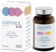 Maisto papildas Norsa Pharma Anpyrol KPU/HPU, 60 kaps.