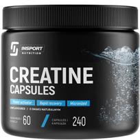 Kreatino monohidratas 240 kapsulių MICRONIZED Creatine Monohydrate INSPORT