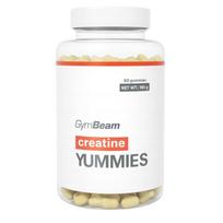 Kreatino maisto papildas GymBeam Creatine Yummies, 60 kapsulių