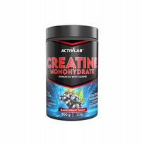 Kreatino monohidratas Activlab 500 g, juodųjų serbentų skonio