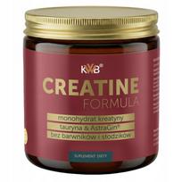 Kreatino monohidratas KWB Creatine Formula 225g su taurinu, be saldiklių