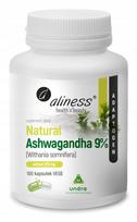 Maisto papildas aliness Ashwagandha 9% ekstraktas 555 mg 100 kapsulių