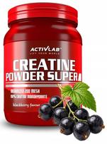 Kreatino milteliai Activlab Super Creatine Mono, juodųjų serbentų, 500 g