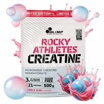 Kreatino monohidratas OLIMP ROCKY, 500 g, Balloon Gum