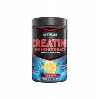 Kreatino monohidratas Activlab 500 g, apelsinų skonio