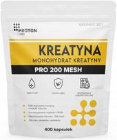 Kreatino monohidratas Proton Labs CREATINE MONOHYDRAT PRO, 400 kapsulių