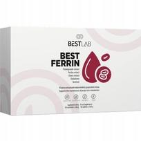 Maisto papildas BestLab BestFerrin granatų, aronijų ir burokėlių ekstraktas, 30 paketėlių