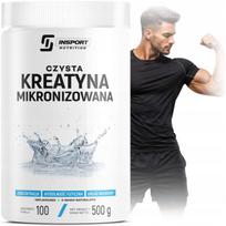 Kreatino monohidratas 500 g mikronizuotas INSPORT