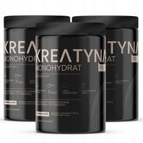 Kreatino monohidratas 3 x 500 g (1,5 kg), nauja pakuotė