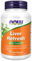 Maisto papildas kepenims NOW Foods Liver Refresh, 90 kaps.