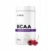 Aminorūgščių papildas BCAA + Glutamine FitMax 600 g vyšnių skonio