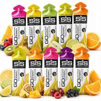 Energetiniai geliai SIS, įvairių skonių, 10 x 60 ml