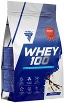 Baltyminiai milteliai TREC Whey 100 700g vanilės skonio WPC