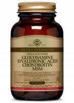 Maisto papildas Solgar Glucosamine Hyaluronic Acid Chondroitin MSM, 60 tabl.