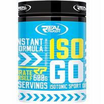 Izotoninis gėrimas Real Pharm Iso Go 600g