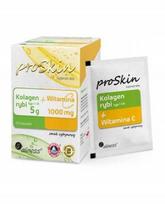 Kolageno ir vitamino C kompleksas Aliness ProSkin, 5 g + 1000 mg, 30 pakelių