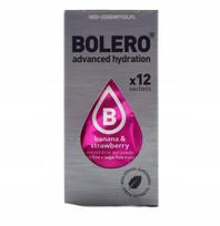 Gėrimo milteliai Bolero Classic 3g su stevia, braškių ir bananų skonio, mažai kalorijų