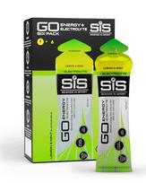 Energinis gelis su elektrolitais Science in Sport GO Energy Lemon Mint, 6 vnt.
