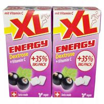 Gliukozės energija Dextrose Enargy XL juodųjų serbentų skonis 135g