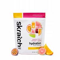 Sportinis gėrimo mišinys Skratch Labs Hydration, pasiflorų, apelsinų, guavų, 440 g