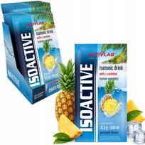 Izotoninis gėrimas ACTIVLAB ISOACTIVE ananasų skonio 31,5g, 20 vnt.