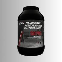 Izotoninis sporto gėrimas BORN ISO PRO Red fruit & pomagrande 2kg su vit. B12