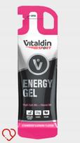 Energijos gelis su vitaminu B6, be kofeino, braškių ir bananų skonis, veganams, 40 g