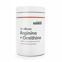 Aminorūgštys su argininu ir ornitinu, vitaminu B12, GymBeam 420g, žaliųjų obuolių skonio
