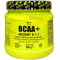 BCAA amino rūgštys 8:1:1 300g 4+ NUTRITION Fresh Mint Vegan