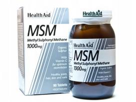 Maisto papildas MSM 1000 Vitamin C Kolagenas sąnariams