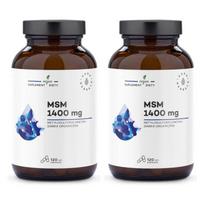 Maisto papildas Aura Herbals MSM 1400 mg, 120 kapsulių, 2 vnt.