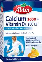 Kalcis Abtei 1000 + D3 tabletės, 45+