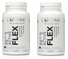 Maisto papildas LAB ONE N°1 Active Flex (gliukozaminas, kolagenas, chondroitinas) 2 x 90 kapsulių