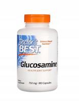 Gliukozaminas DOCTOR'S BEST, 180 kaps., 2 vnt.