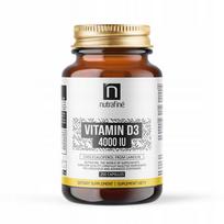 Vitaminas D3 Nutrafine Strong 4000 IU 250 kapsulių