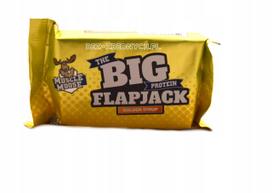 Baltyminis batonėlis Muscle Moose Big Protein Flapjack 100g, vegetariškas, Golden Syrup