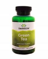 Maisto papildas Swanson Green Tea 500mg 100 kaps.