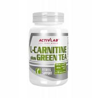 Maisto papildas ACTIVLAB L-CARNITINE + GREEN TEA, 60 kaps.