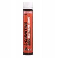 Maisto papildas OLIMP L-CARNITINE + CAFFEINE EXTREME SHOT, vyšnių skonio, 10x25 ml