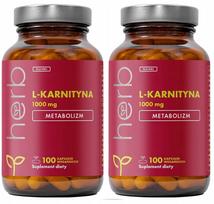 L-karnitinas 1000mg 100 kapsulių HERB