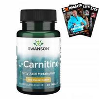 Maisto papildas SWANSON L-CARNITINE 500mg, 30 tablečių