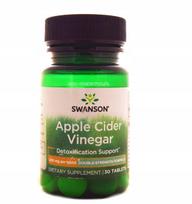 Obuolių sidro acto tabletės Swanson 200 mg, 30 vnt.