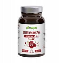 Maisto papildas Biowen Organic Selenium, 100 kapsulių, L-selenometioninas, veganiškas