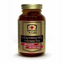 Maisto papildas Immune-Labs 120k Acetyl L-Carnitine Green Tea svorio kontrolei