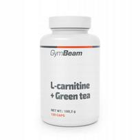 Maisto papildas L-CARNITINE + GREEN TEA FAT BURNER EGCG 120 kaps GymBeam