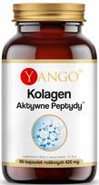 Maisto papildas YANGO COLLAGEN I ir III tipo peptidai su vitaminu C, 420 mg, 90 kaps.