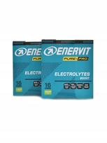 Elektrolitų papildas Enervit Electrolytes boost pure pro, 2 x 16 x 4 g, citrinų, DUOPACK